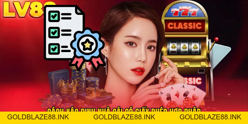 Giấy Phép Hoạt Động LV88 - Bằng Chứng Minh Bạch Và Uy Tín - GOLDBLAZE88.INK